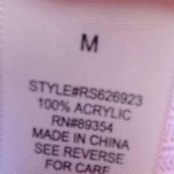 NFS ladies cardigan sweater, pinks, oranges sz M, Lg - Picture 5 of 7